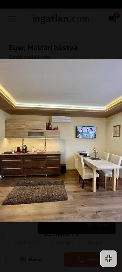 Apartment Paradise Apartmanhaz Eger